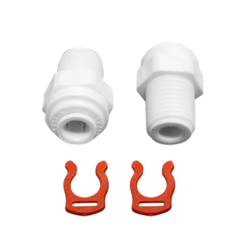 Coupling Kit Plastic 1/4 X 1/4 Water Filter