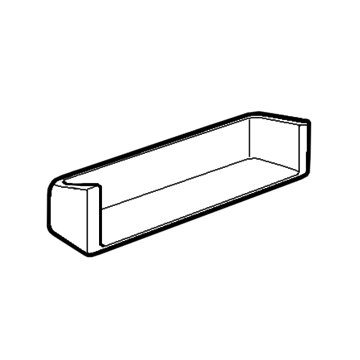 Bin Upper Door Shelf Food Compartment