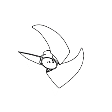Blade Fan Axial Flow