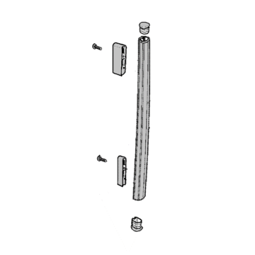 Handle Door Assembly Freezer