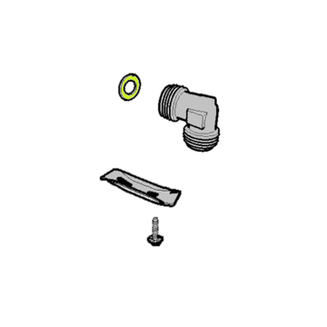 Elbow Gas Inlet & Clip Kit