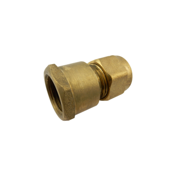 Joiner Union 1/2'f To Copper-dr Brass